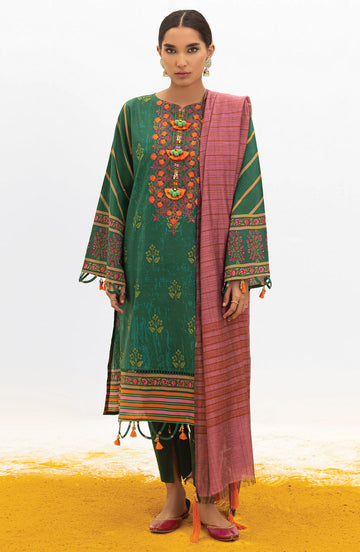 Orient OTL 22 027 U Teal Summer Spring Lawn 2022 Online Shopping
